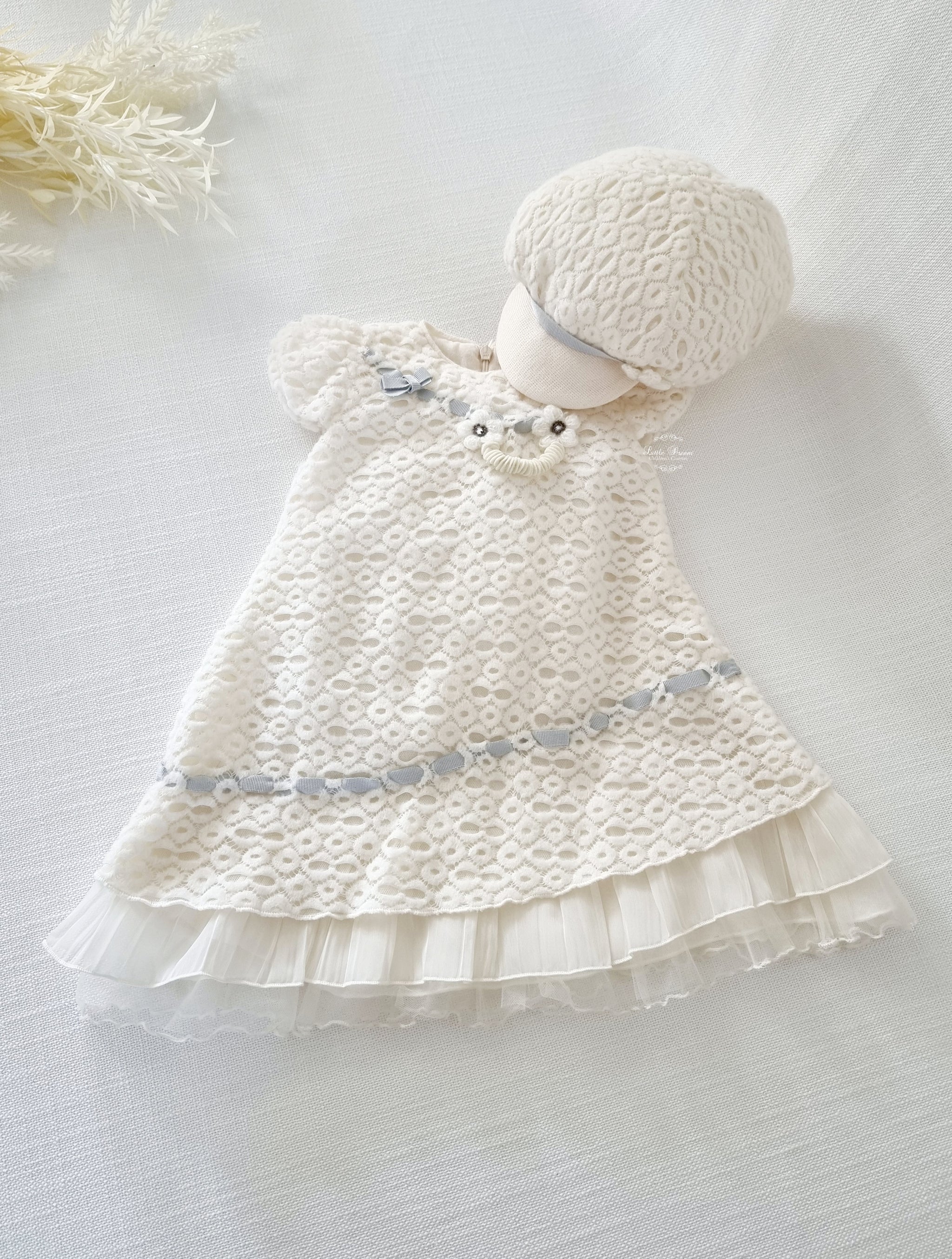 slim fit dress slacks Baby Girls Ivory Wool Knit Dress with Hat – Little Dream